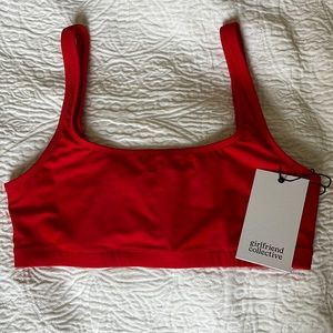 NWT Girlfriend Collective Bikini Top, M